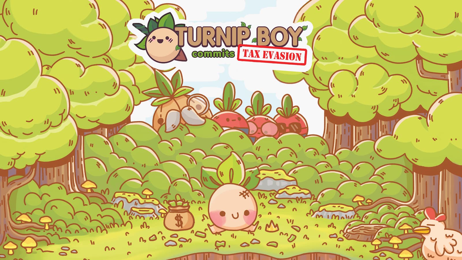 Review: Turnip Boy Commits Tax Evasion, but can’t evade a frustrating final boss