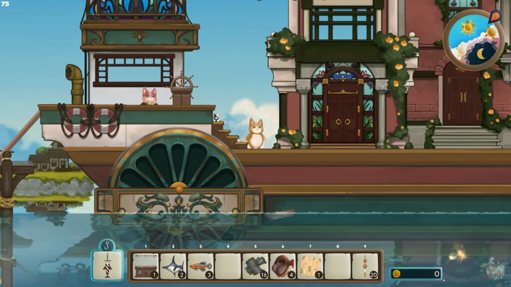 Captain Pawsome - fishing game