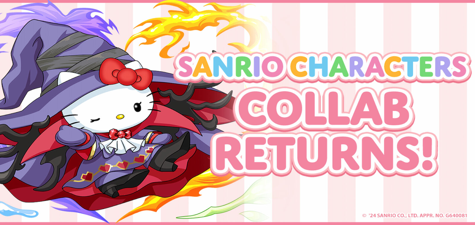 SANRIO comes back to Puzzle & Dragons for the 6th time