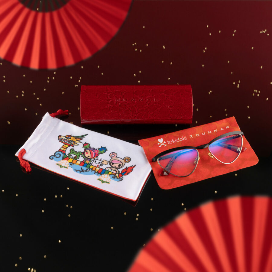 GUNNAR gaming glasses are always cozy, but these tokidoki Year of the Dragon frames are also adorable
