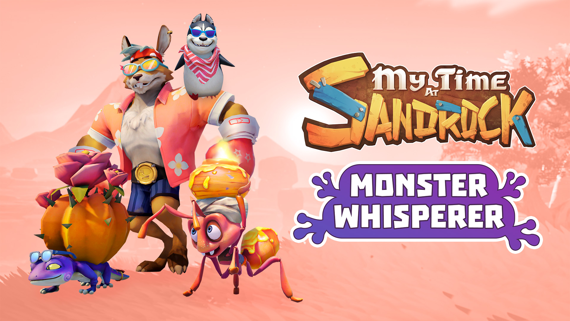 Press Release: Monster-catching adventures await in My Time at Sandrock newest DLC: Monster Whisperer