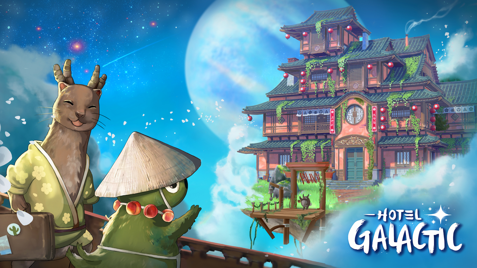 Press Release: Ghibli-Inspired Management Sim “Hotel Galactic” Checks In at the PC Gaming Show