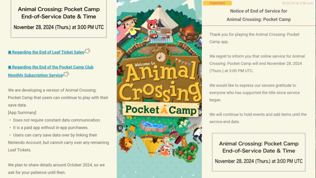 Animal Crossing Pocket Camp