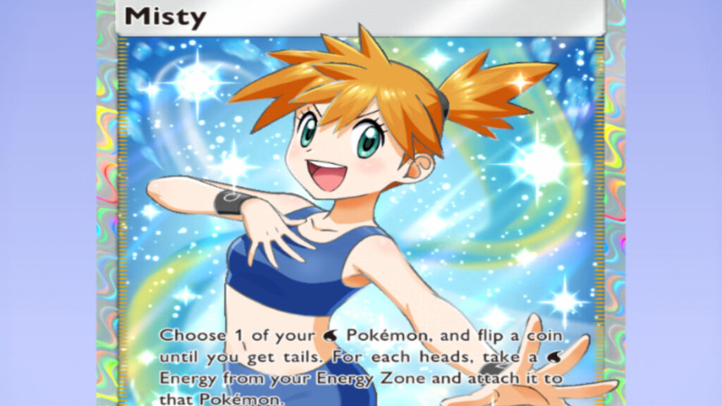 Pokemon TCG Pocket vs TCG Live - Misty