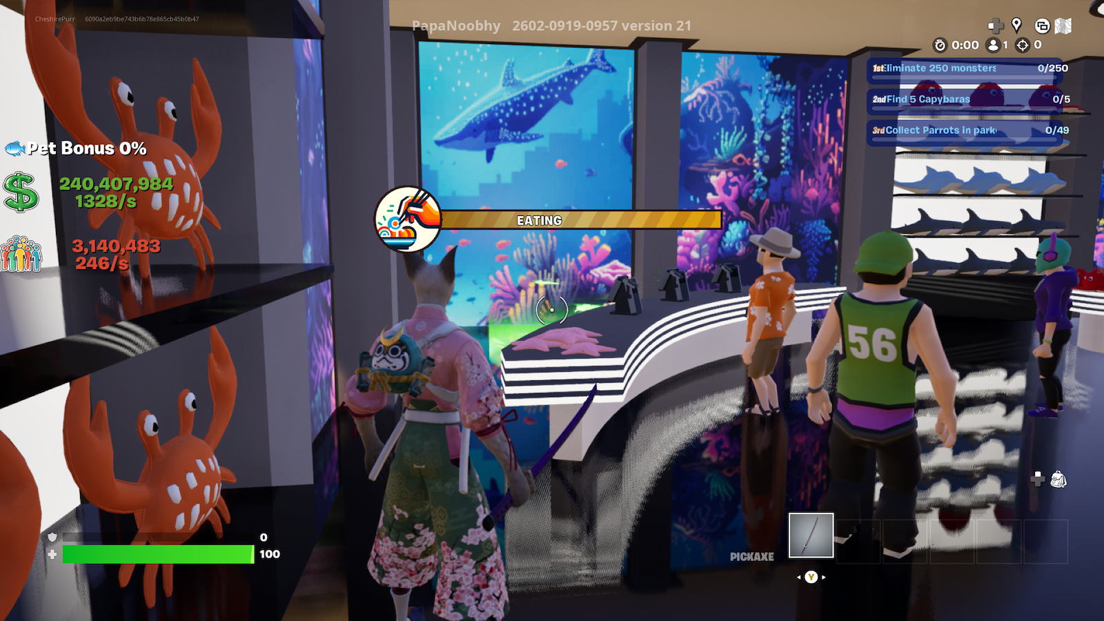Earn extra XP and levels with Aquarium Simulator – Fortnite Chapter 6 Season 1 guide