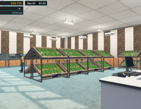 Hydroponics Farm and Store Simulator