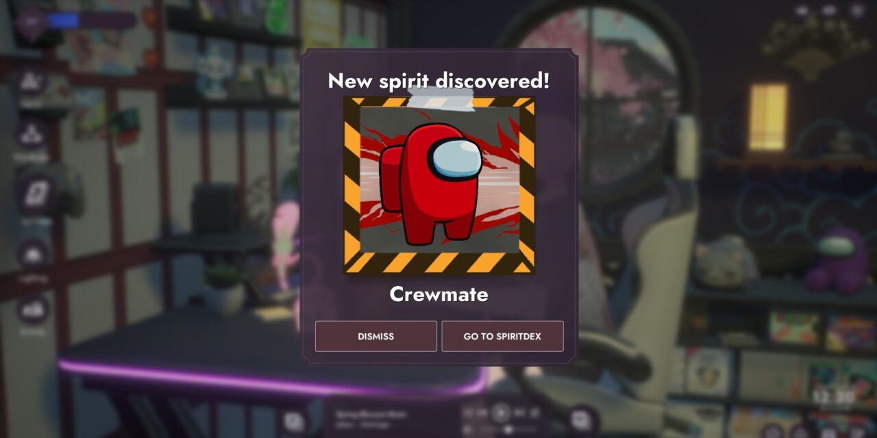How to get Among Us Crewmate in Spirit City: Lofi Sessions