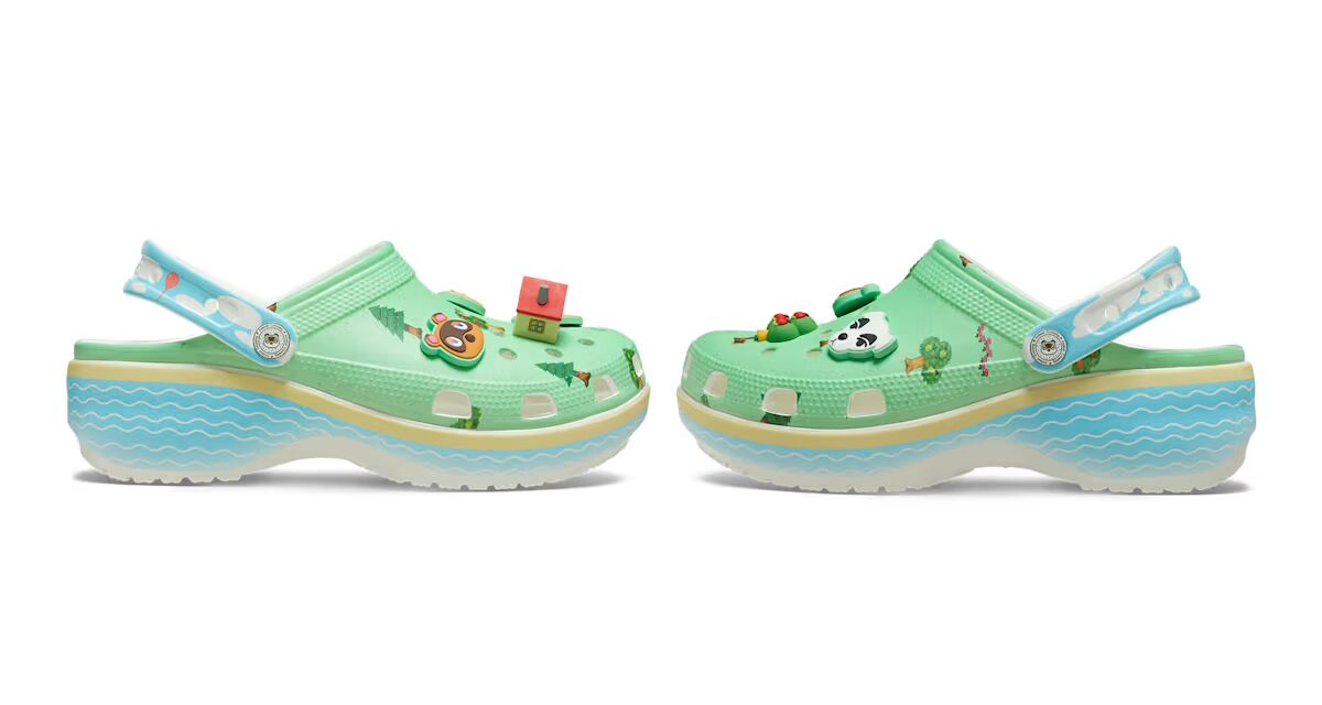 Crocs x Animal Crossing launch August 26th – Yes, there are also adorable Jibbitz