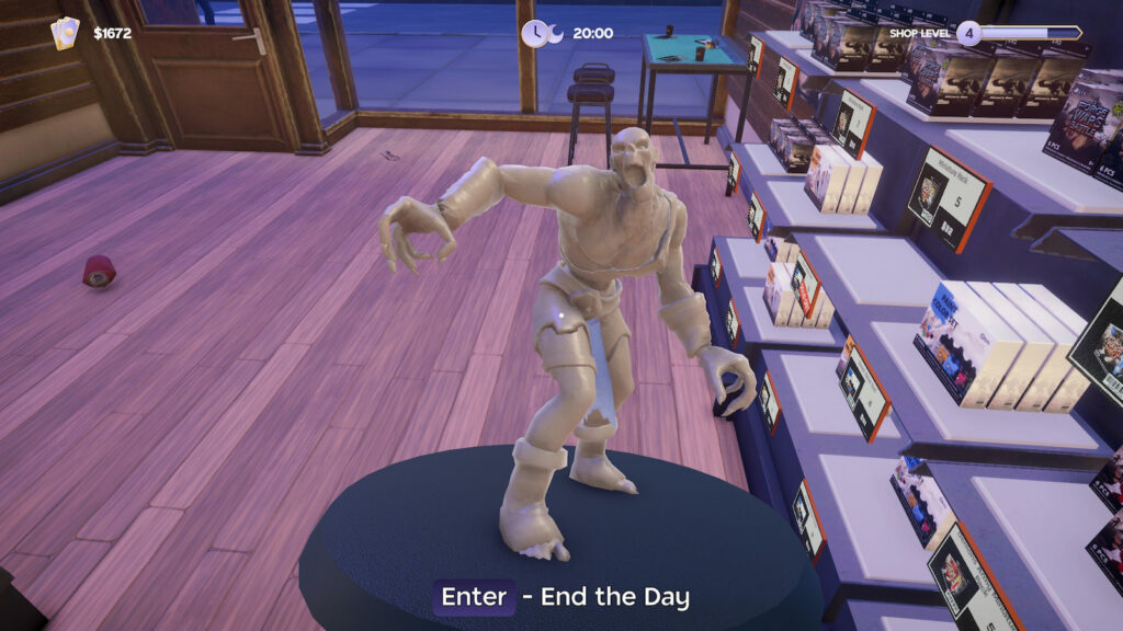 Tabletop Game Shop Simulator