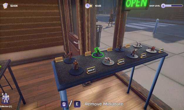 Demo: Tabletop Game Shop Simulator is another great example of a good game shop simulator