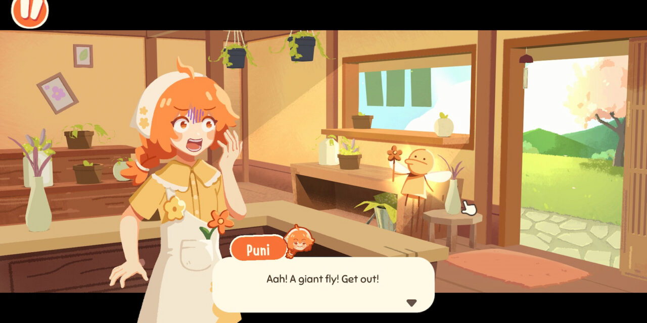 Demo: Puni the Florist is a cozy flower shop simulation that lets your creativity flourish through crafting bouquets!