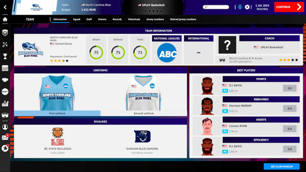 International Basketball Manager 26