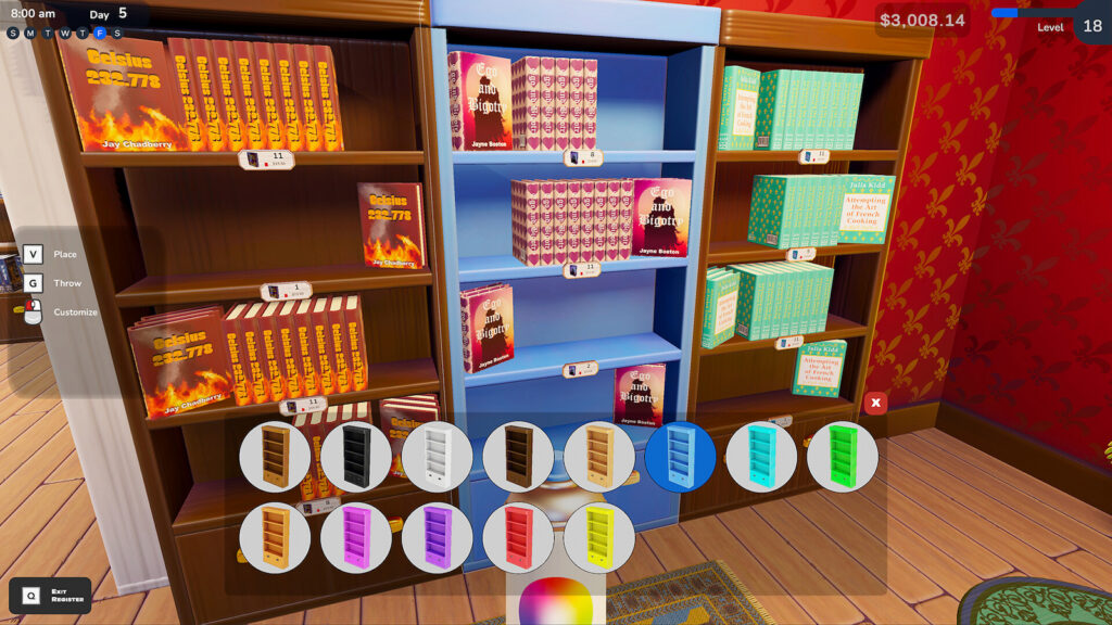 Bookshop Simulator - cozy game