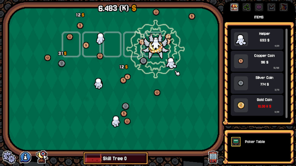 Gamblers Table - cozy money game
