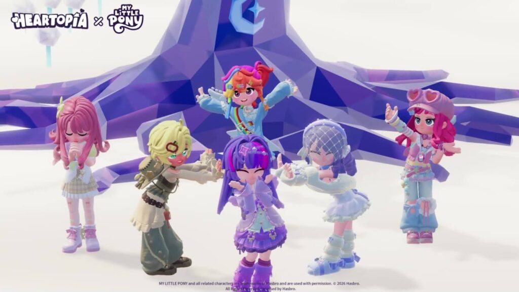 Heartopia x My Little Pony Collaboration - free moonlight crystals