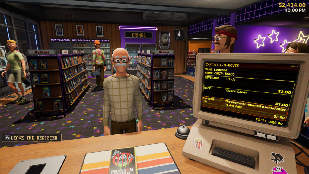 Retro Rewind - Video Store Simulator - cozy game