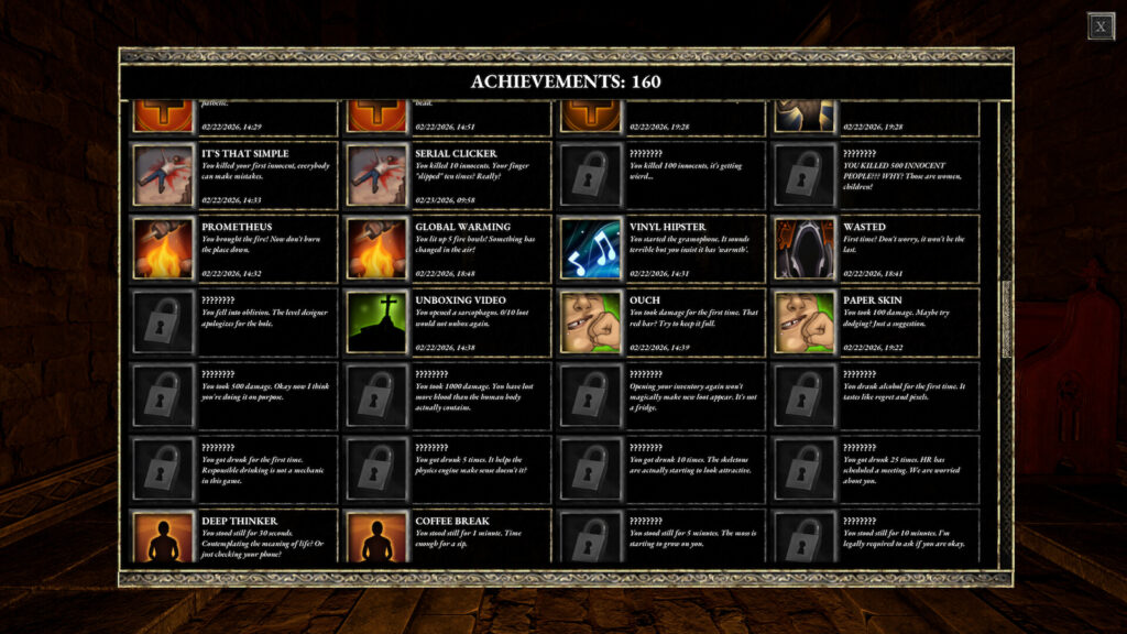 A Game About Achieving Stuff