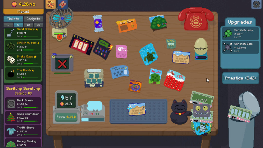 Scritchy Scratchy - cozy game