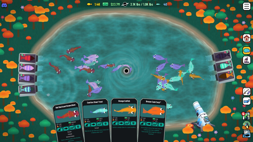 Black Hole Fishing