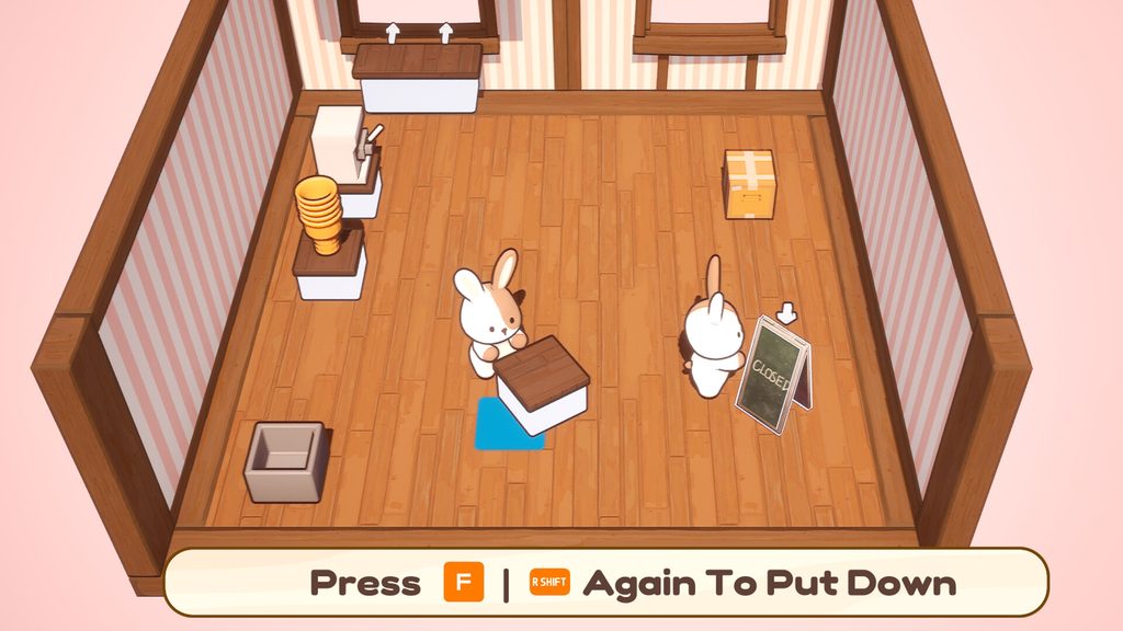 BunnyBakery - cozy game
