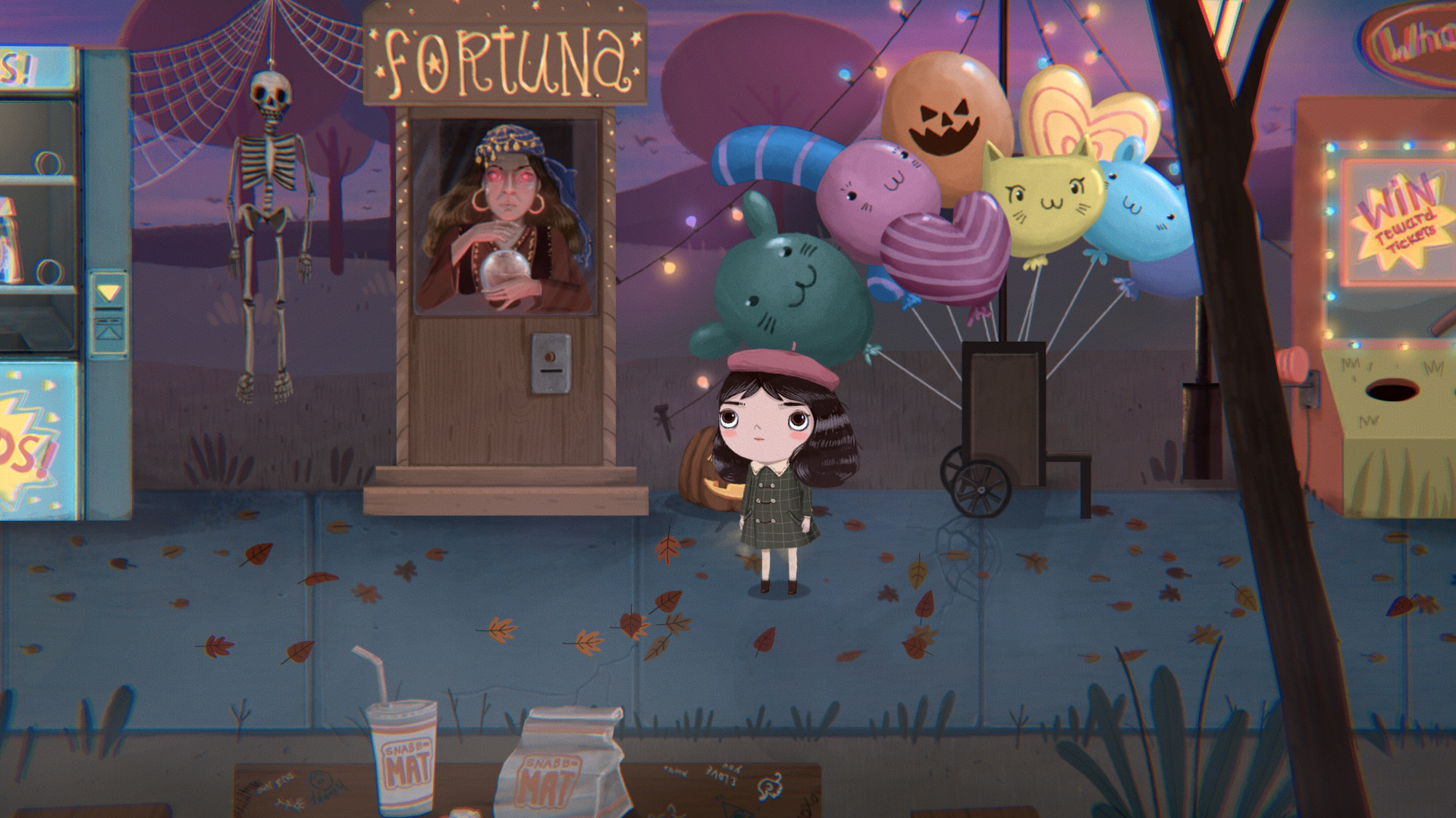 Cozy games in the Steam Scream V sale with a creepy-cute vibe to play during Halloween!